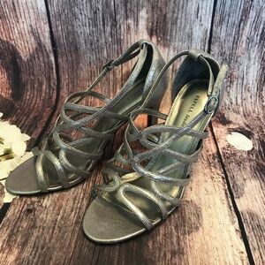 Papell Studio Elizabeth Gunmetal Sterling Me Heels